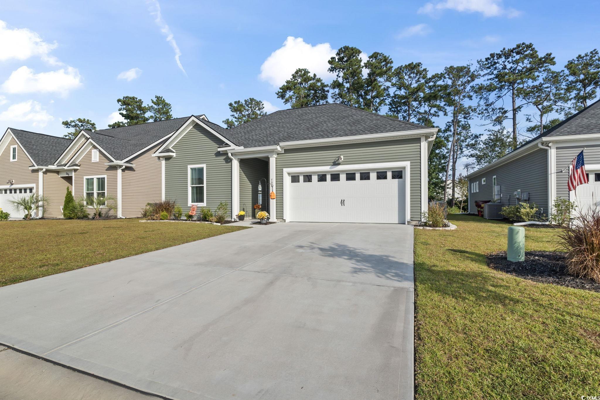 502 Bumble Circle Murrells Inlet, SC 29576 - Photo 34 of 39 View of front of home featuring a front yard and a