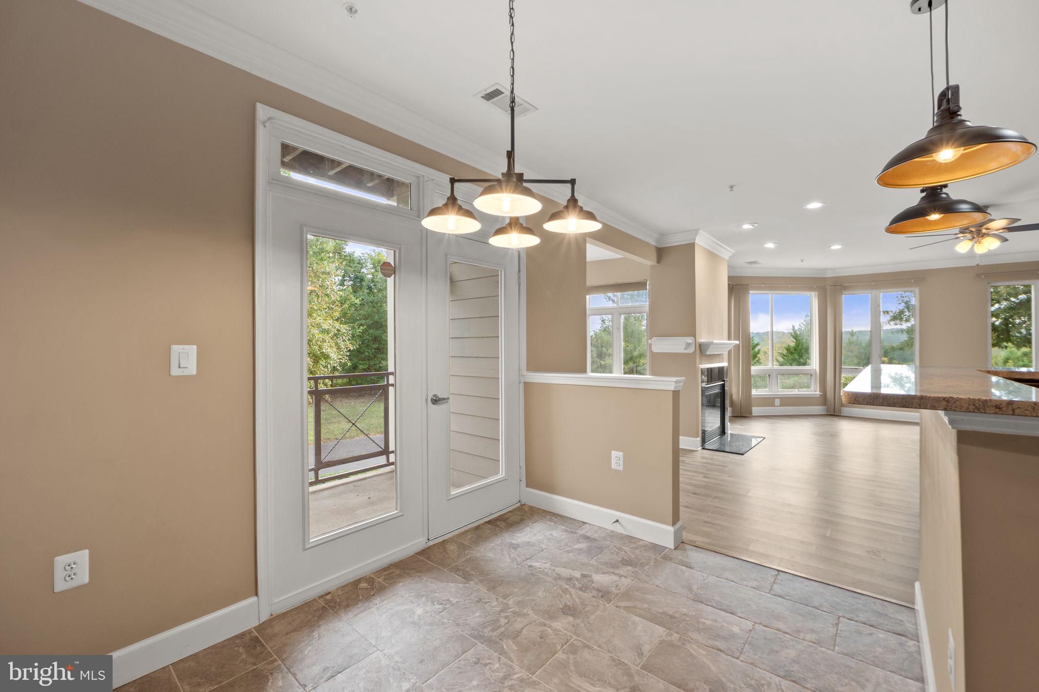 1621 Ladue Court, Unit 105 Woodbridge, VA 22191 - Photo 36 of 60 Eat in Kitchen / balcony