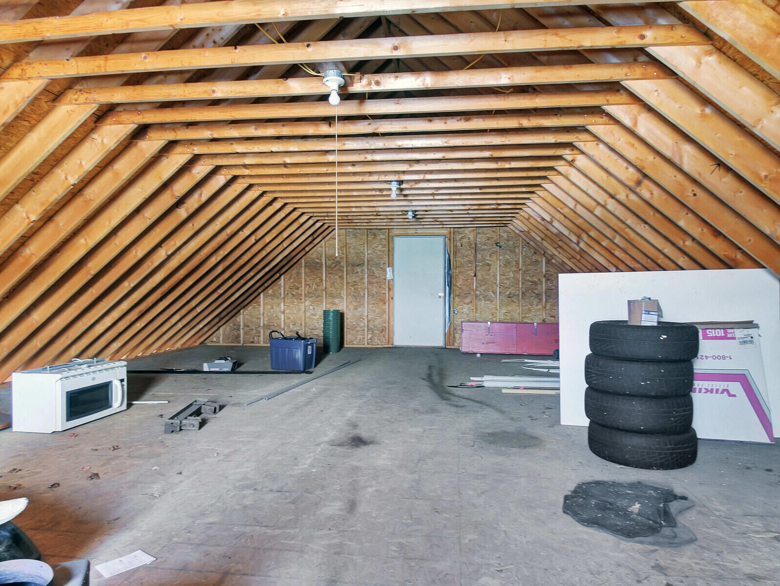 359 Green Road Fairfield, ME 04937 - Photo 51 of 75 storage space above detached garage