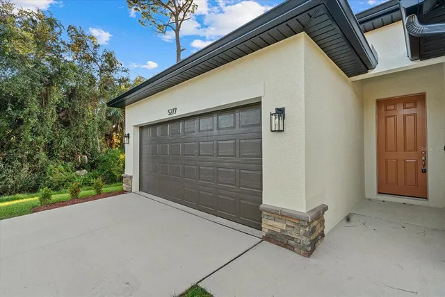 a view of outdoor space and parking space
