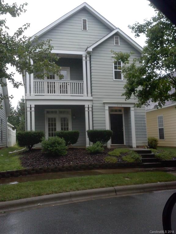 219 Faust Road Davidson, NC 28036 - Photo 12 of 12 a front view of a house with a garden