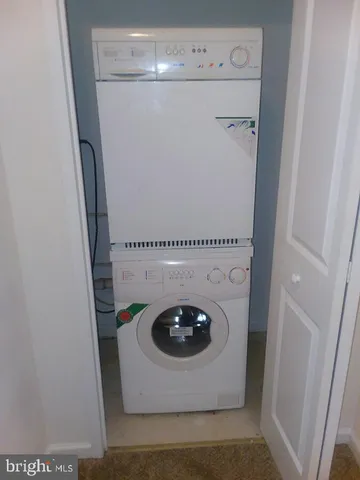 a close view of a sink in a utility room