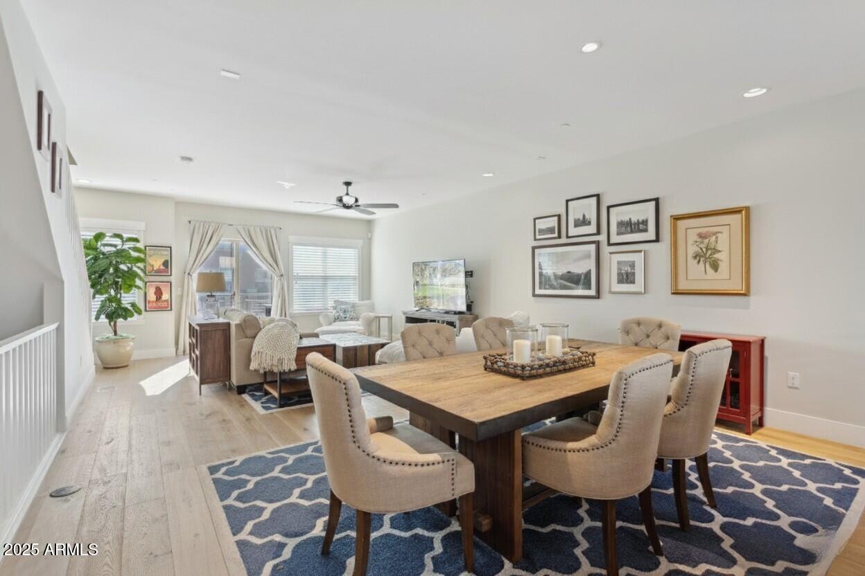 1400 East Bethany Home Road, Unit 22 Phoenix, AZ 85014 - Photo 8 of 46 a dining room with furniture and window