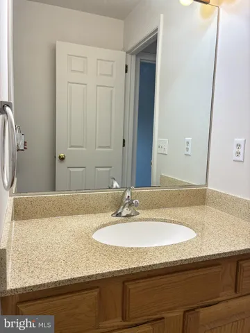 a close view of a bathtub in bathroom