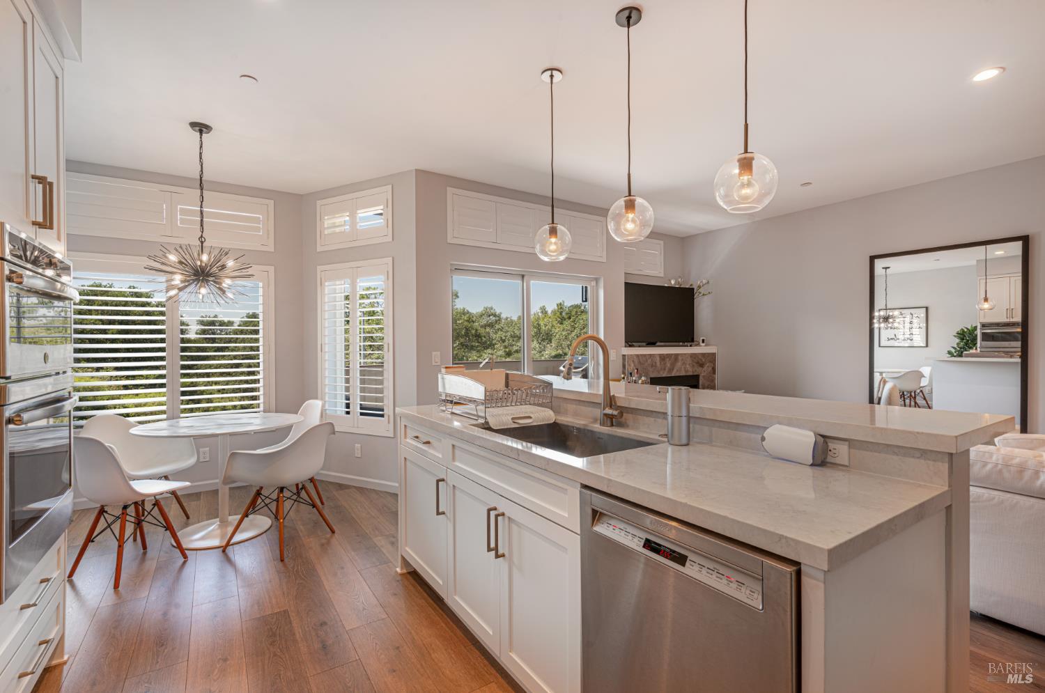 4414 Bally Bunion Lane Santa Rosa, CA 95403 - Photo 3 of 18 a view of a kitchen with a table and chairs