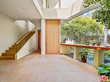 a view of an entryway