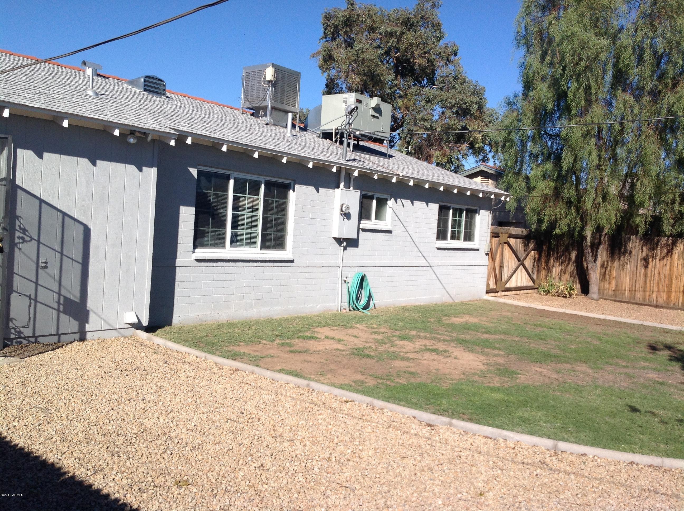 3411 West Wethersfield Road Phoenix, AZ 85029 - Photo 15 of 21 Back of Cute 2 Bedroom House in Phoenix