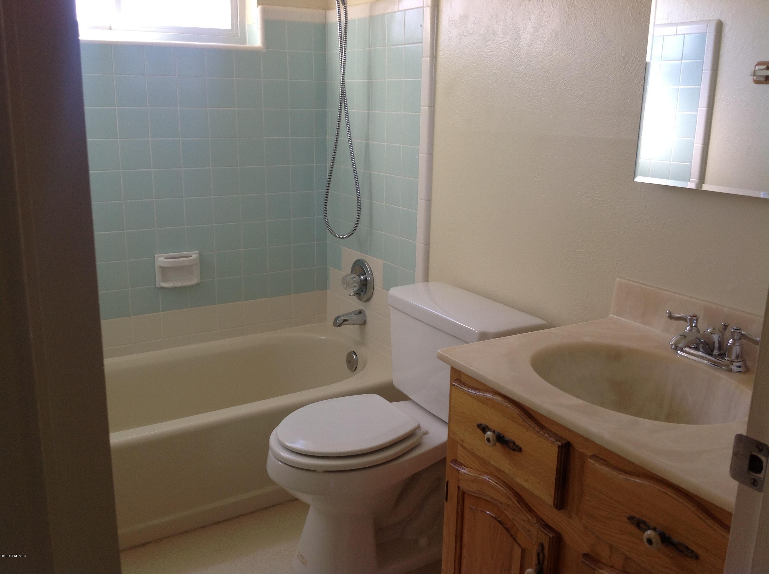 3411 West Wethersfield Road Phoenix, AZ 85029 - Photo 16 of 21 Bathroom with Cool Retro Tile!