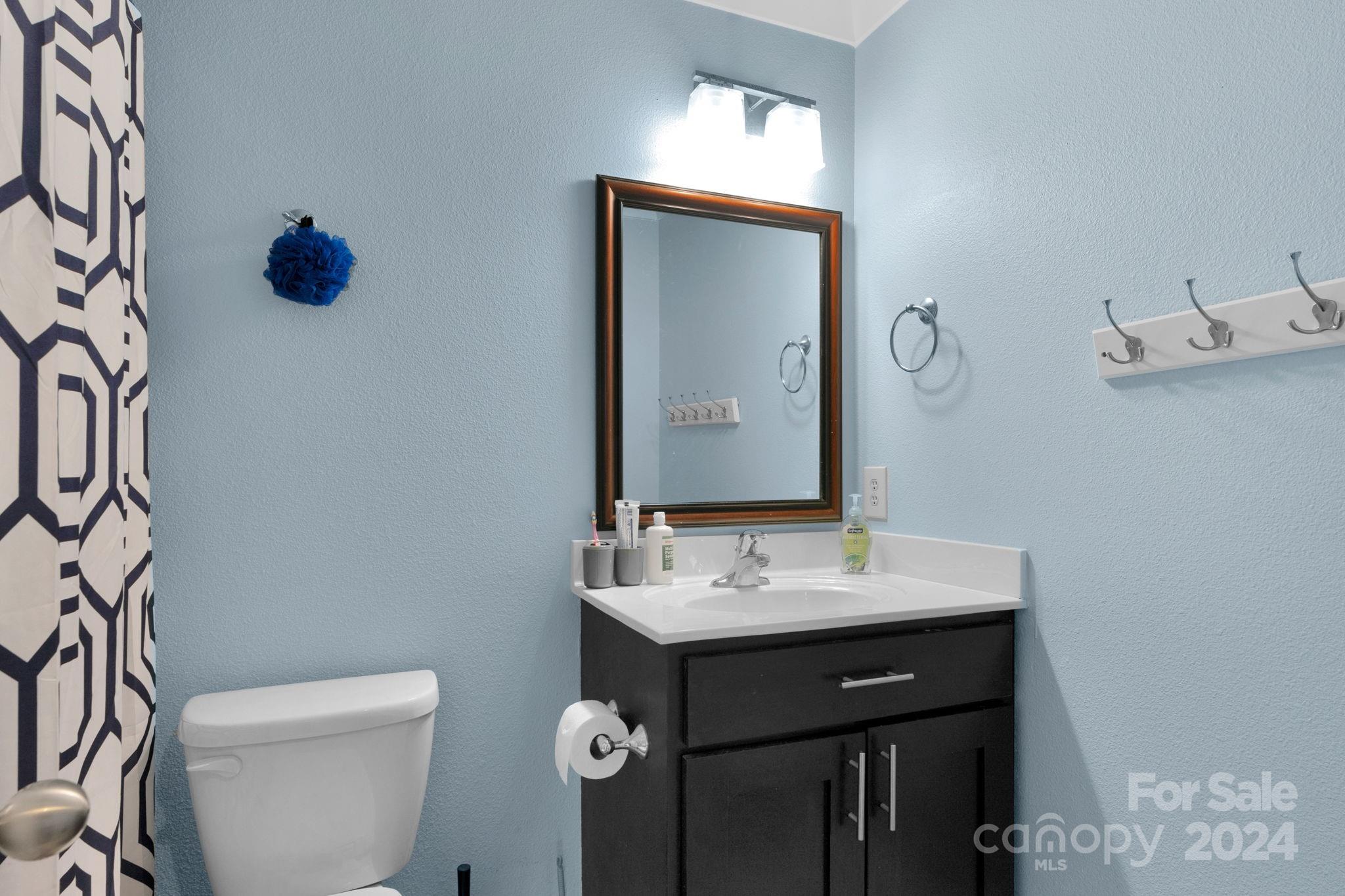 738 Sinclair Drive Monroe, NC 28112 - Photo 18 of 33 a bathroom with a toilet sink and mirror