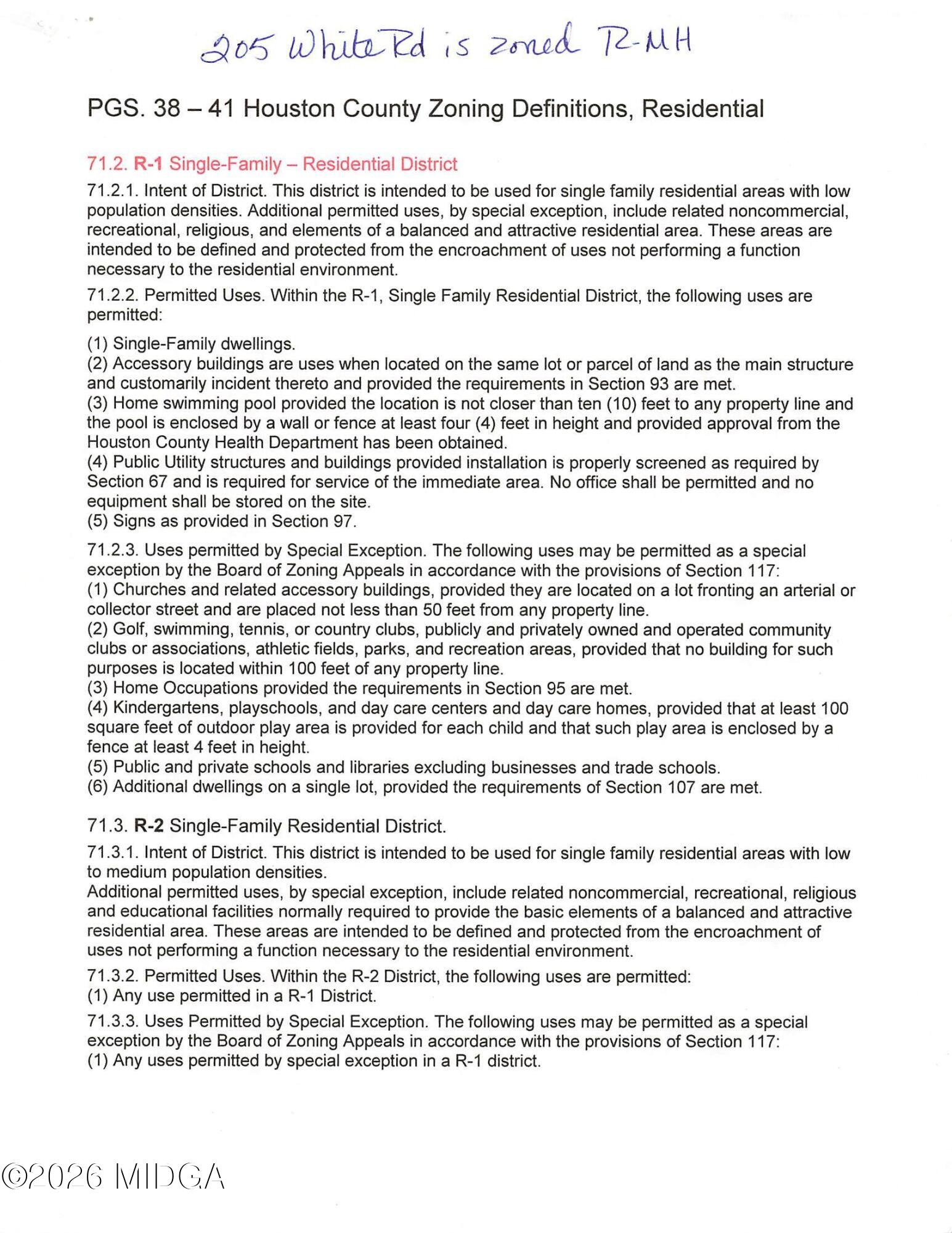 205 White Road Byron, GA 31008 - Photo 37 of 38 205 White Rd Zoning_Page_1