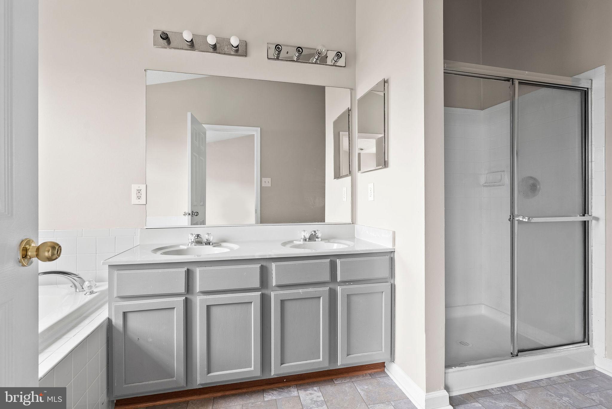 9711 Luguna Road Baltimore, MD 21220 - Photo 25 of 37 a bathroom with a sink and a mirror