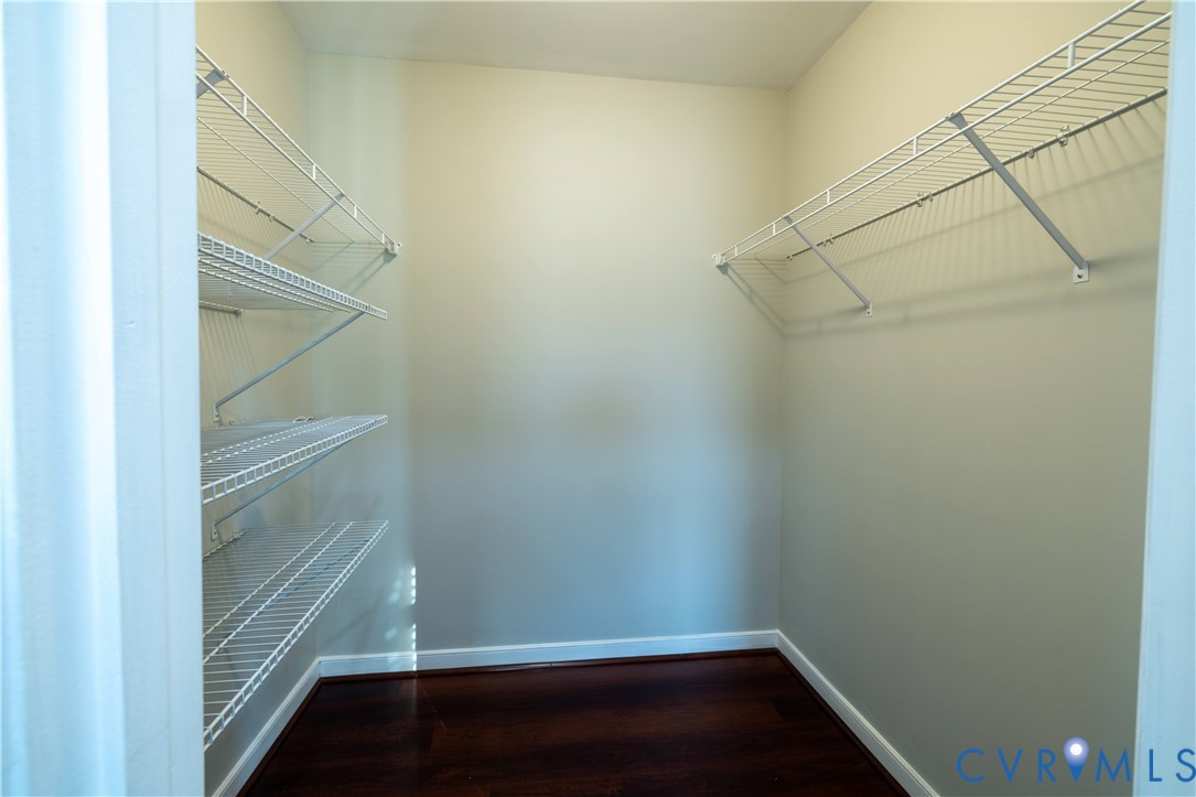 4801 Shellbark Court Glen Allen, VA 23059 - Photo 32 of 43 a view of storage and utility room with racks on the wall