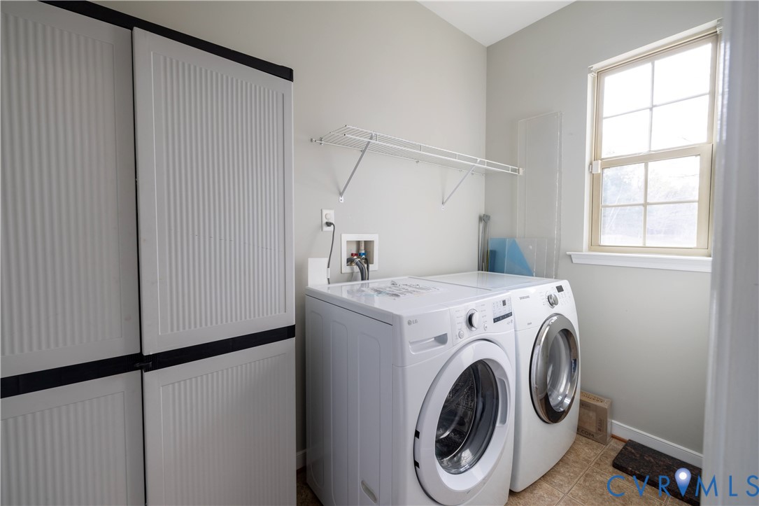 4801 Shellbark Court Glen Allen, VA 23059 - Photo 8 of 43 a utility room with dryer and washer