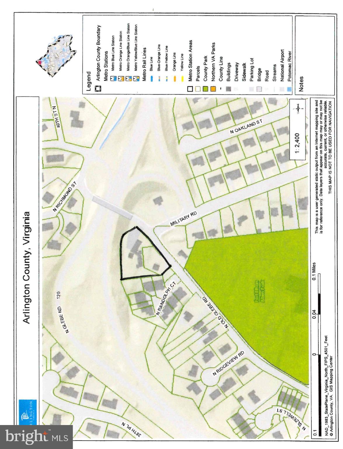 4464 North Old Glebe Road Arlington, VA 22207 - Photo 16 of 18 Extensive green space