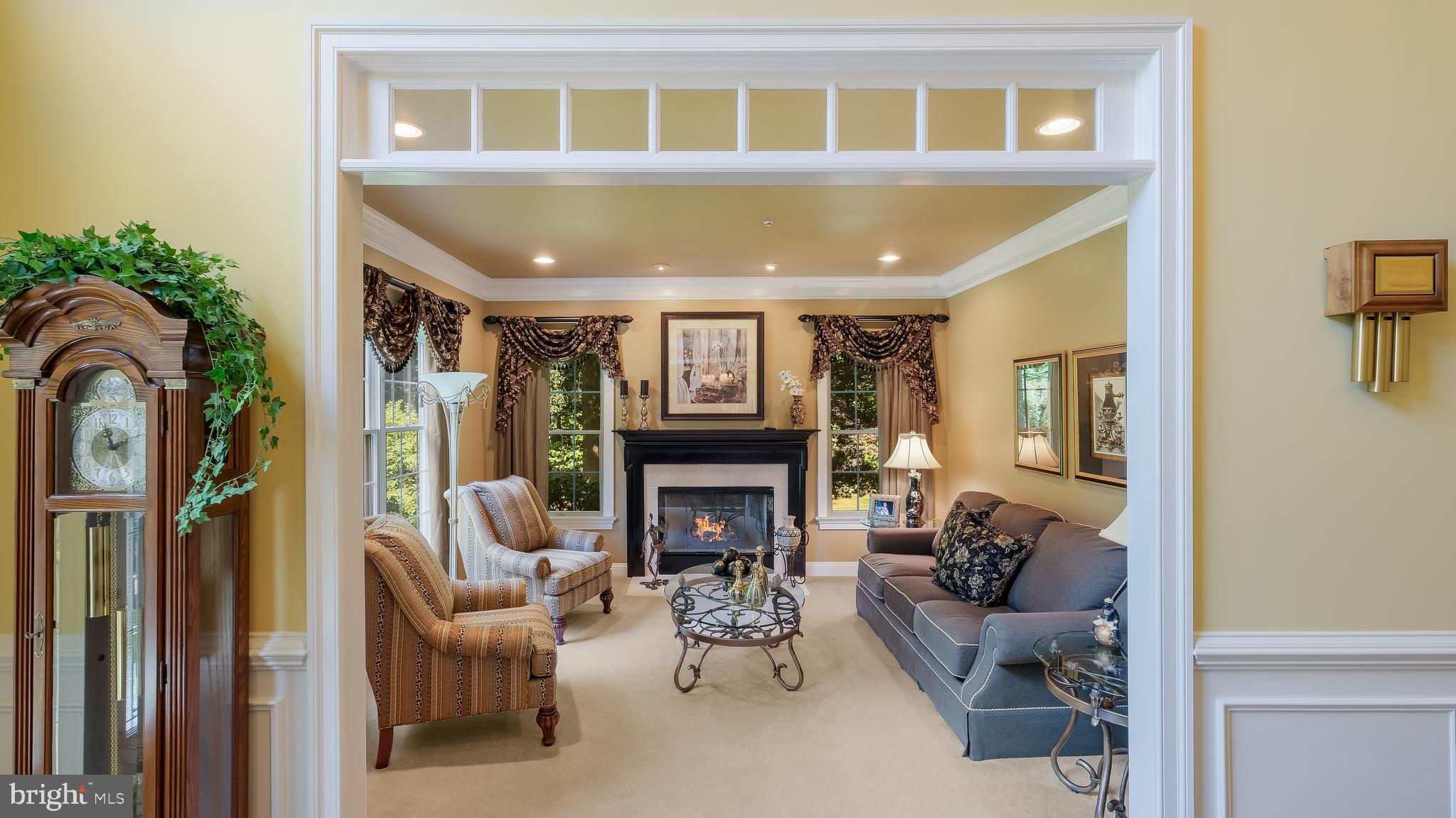 3269 Ash Mill Road Doylestown, PA 18902 - Photo 7 of 81 Formal Living Room with fireplace