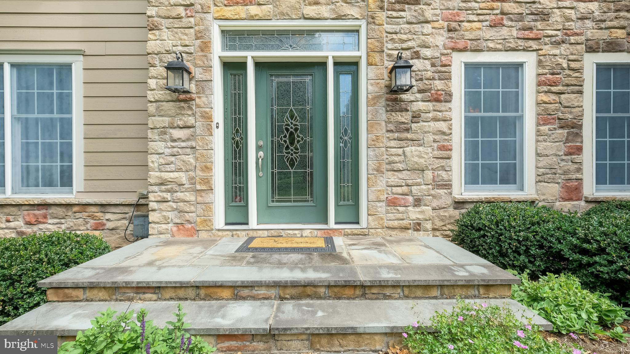 3269 Ash Mill Road Doylestown, PA 18902 - Photo 79 of 81 Gorgeous newer leaded glass door greets guests!