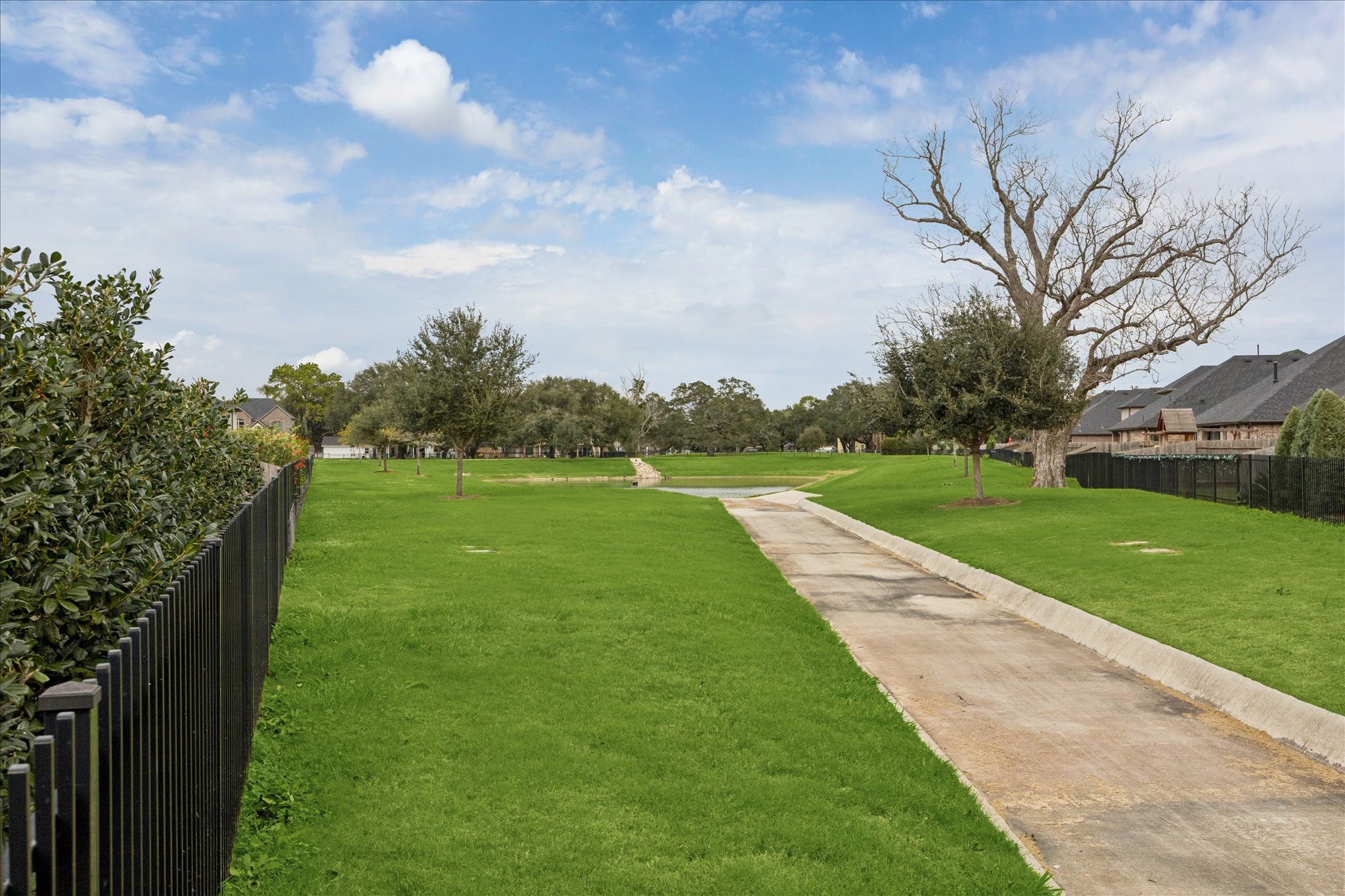 2550 Austin Trail Friendswood, TX 77546 - Photo 34 of 35 Behind the back fence area. Peaceful setting.