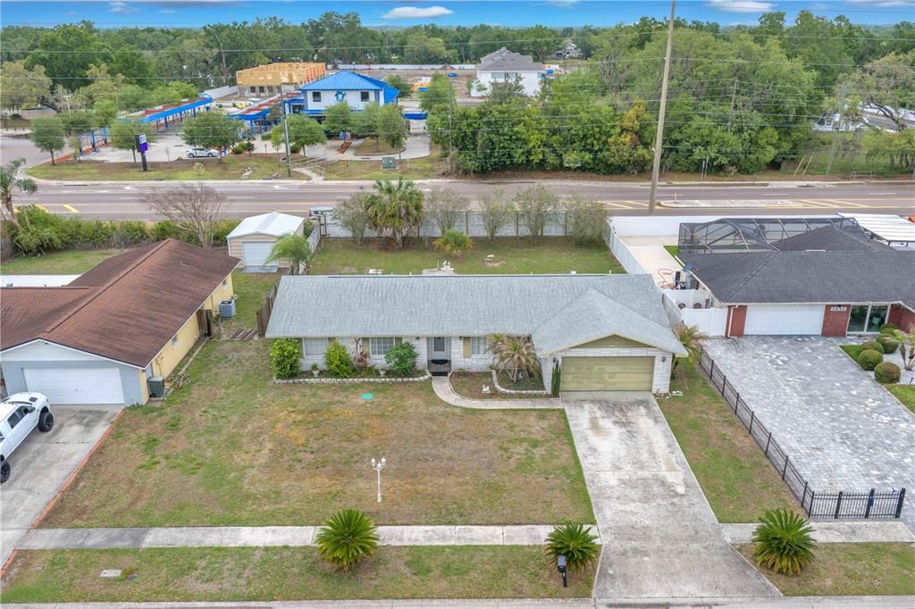 3420 Yale Circle Riverview, FL 33578 - Photo 25 of 30 an aerial view of a house with garden space and street view