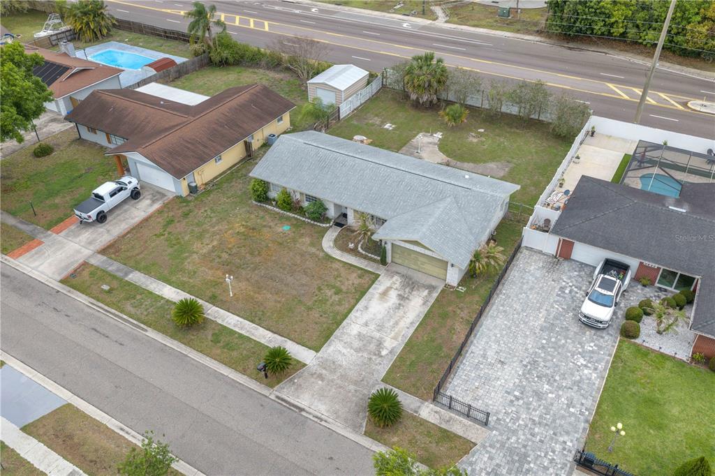 3420 Yale Circle Riverview, FL 33578 - Photo 26 of 30 an aerial view of a house with swimming pool