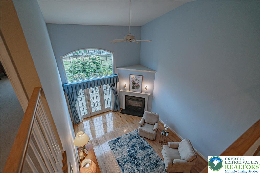 803 Dorset Road Allentown, PA 18104 - Photo 30 of 44 a living room with furniture and a fireplace