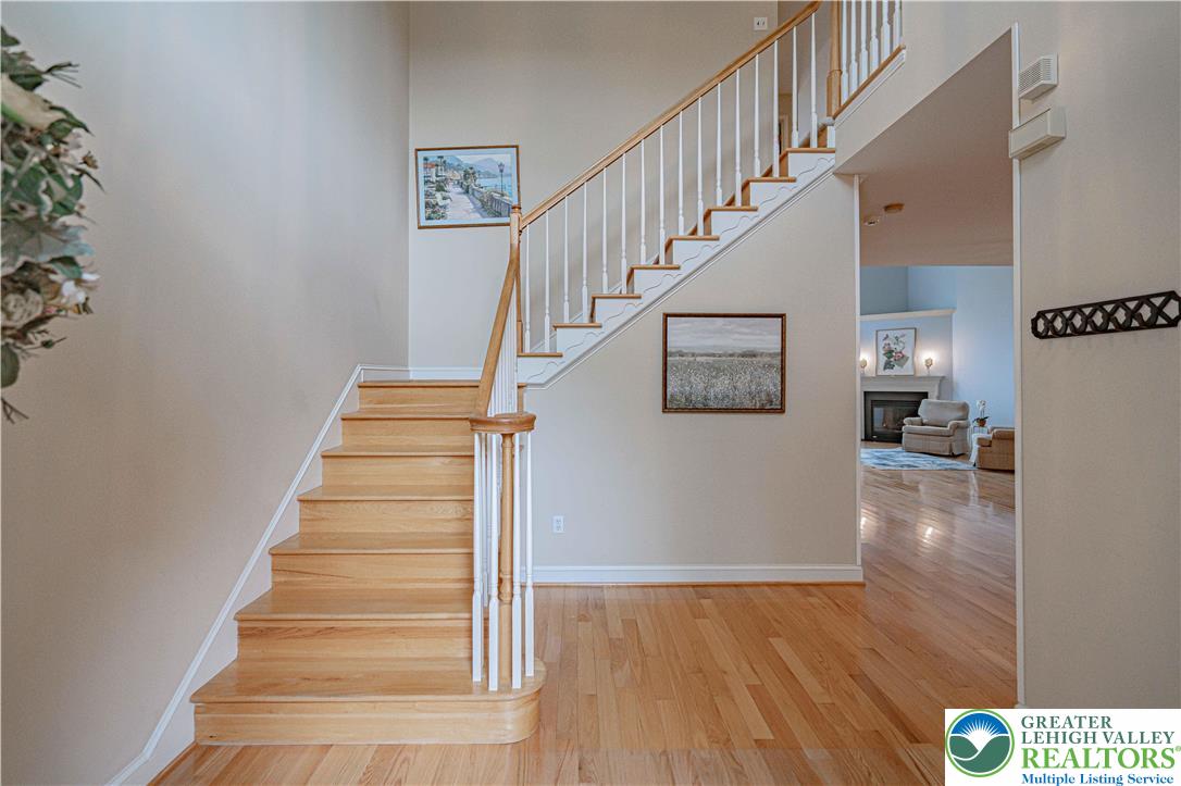 803 Dorset Road Allentown, PA 18104 - Photo 4 of 44 a view of entryway and hall with wooden floor