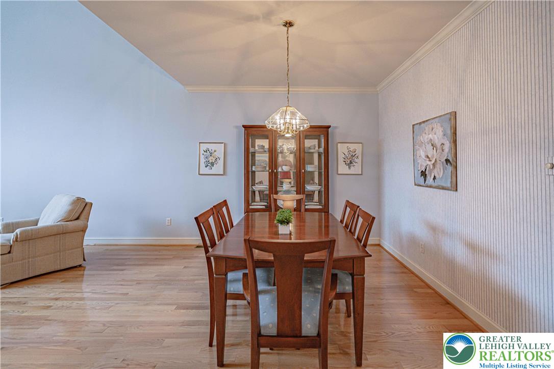 803 Dorset Road Allentown, PA 18104 - Photo 7 of 44 a view of a dining room with furniture window and wooden floor