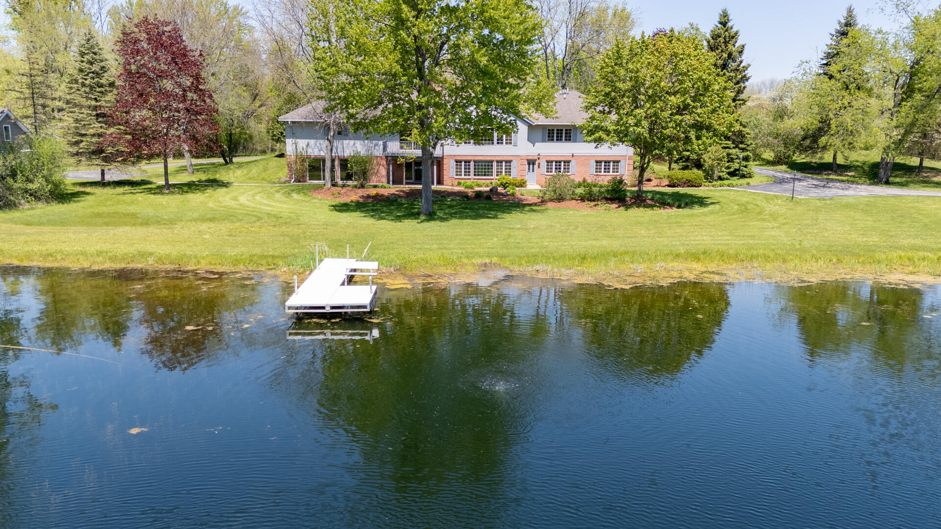 1041 Horns Corners Road Cedarburg, WI 53012 - Photo 28 of 53 View from above