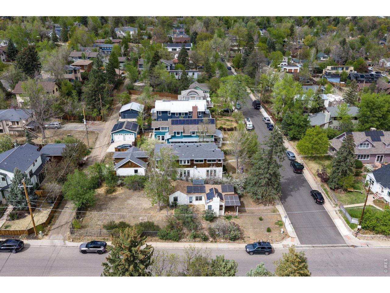 3005 6th Street Boulder, CO 80304 - Photo 11 of 41 an aerial view of a city