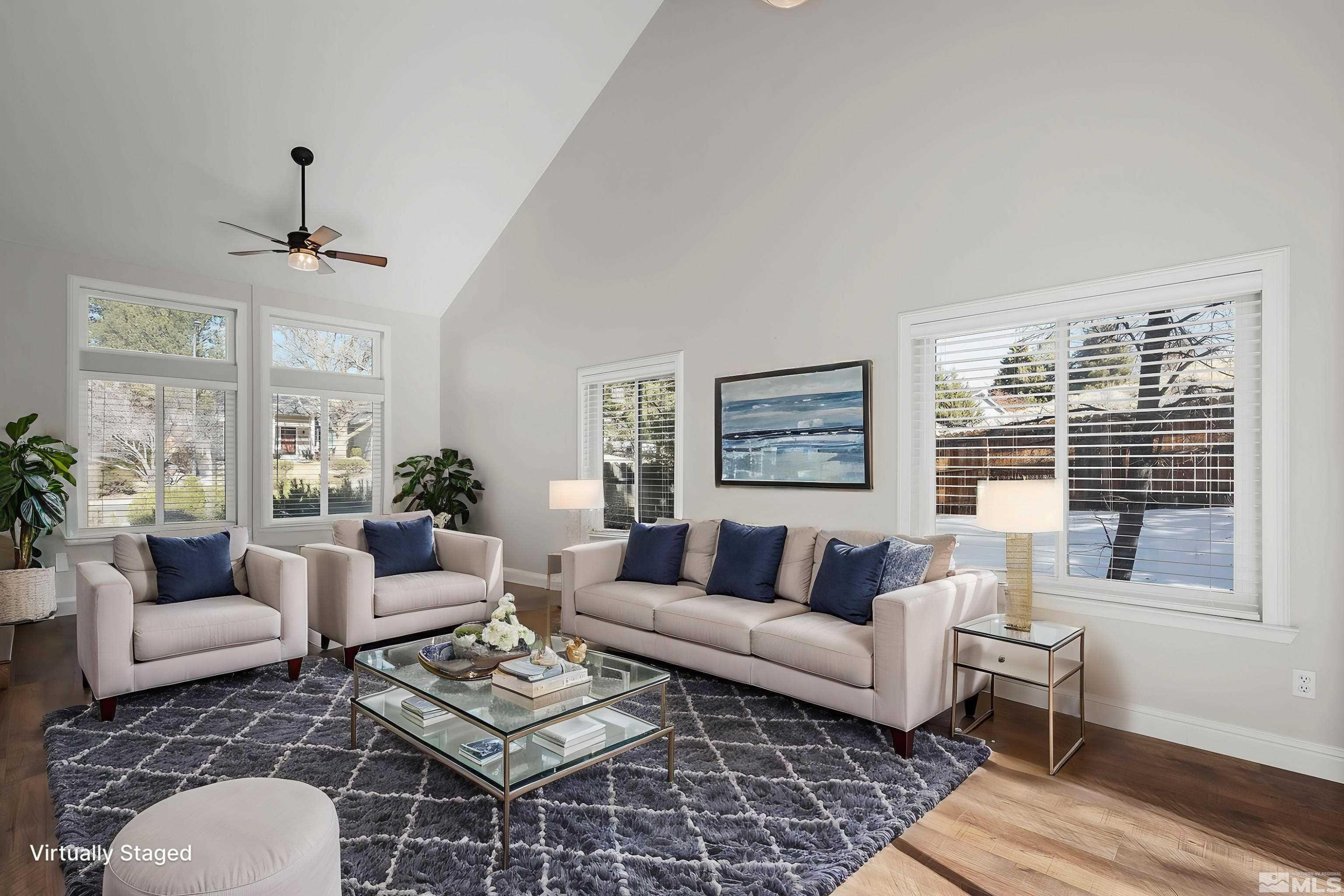 5380 Simons Drive Reno, NV 89523 - Photo 6 of 39 a living room with furniture and a large window