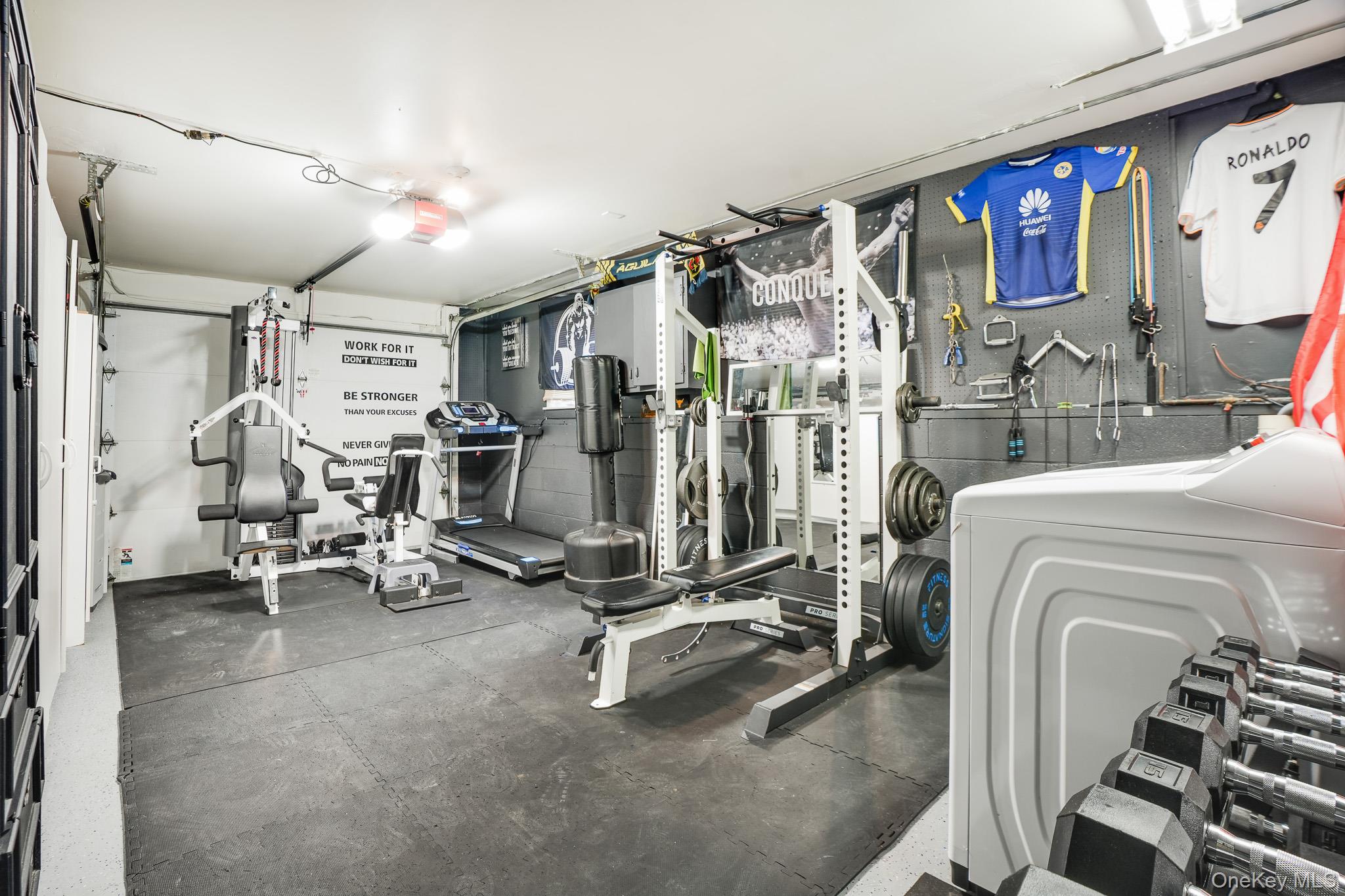 53 Tanager Road Mahopac, NY 10541 - Photo 31 of 41 Garage, currently being used as a home gym.