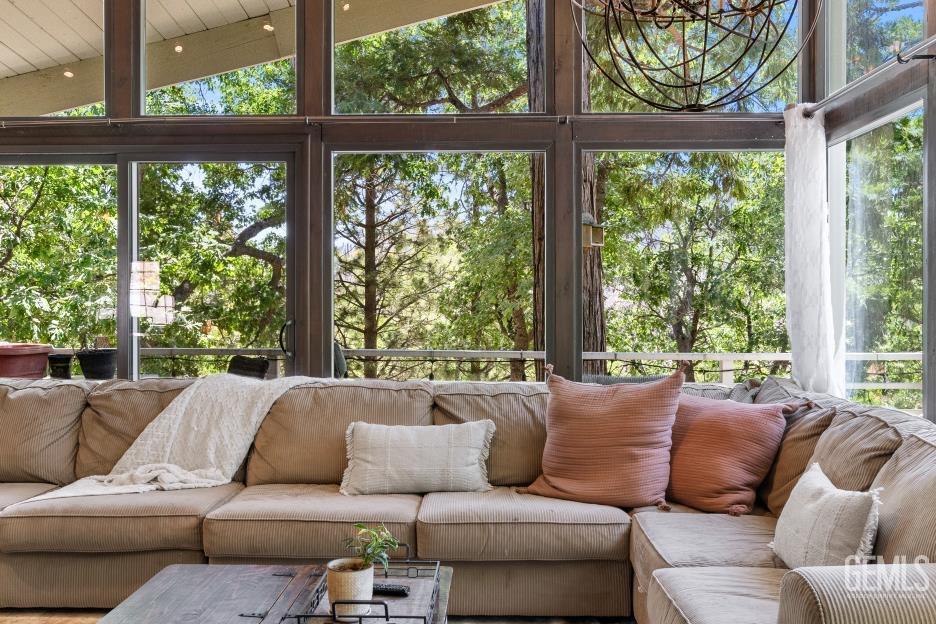 Undisclosed Address Wofford Heights, CA 93285 - Photo 12 of 35 a living room with furniture and a large window