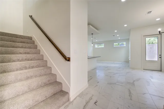 a view of entryway and hall