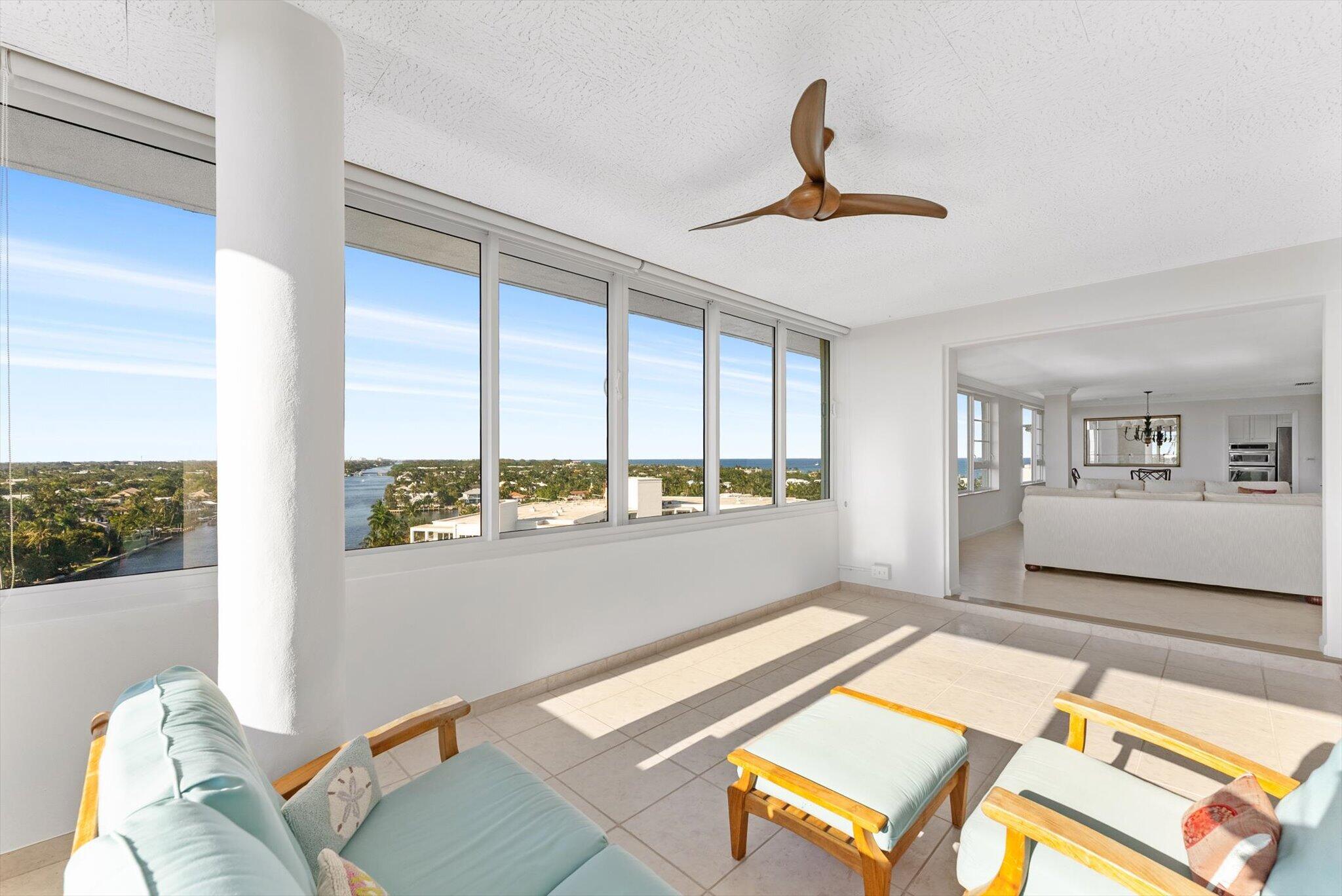 50 E Road, Unit 12A Delray Beach, FL 33483 - Photo 13 of 47 a living room with a bed furniture and a window