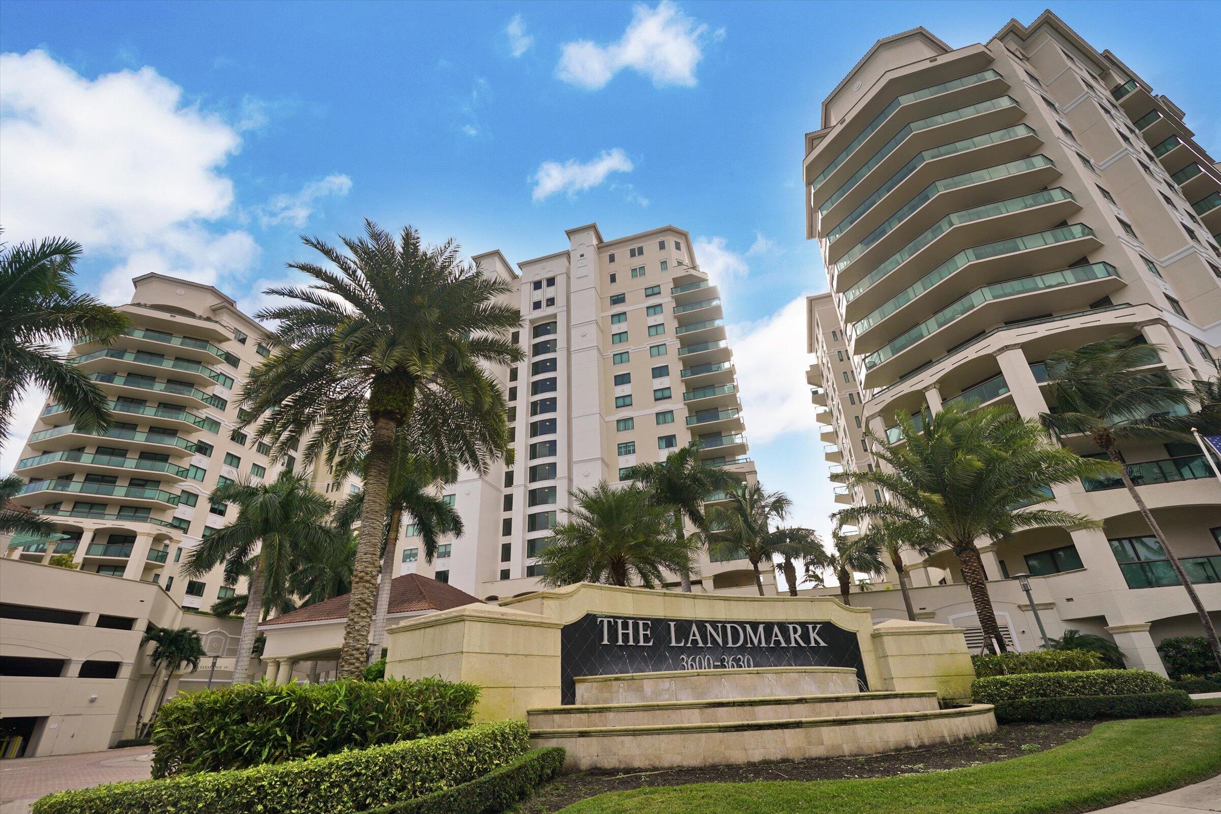 3630 Gardens Parkway, Unit 1104C Palm Beach Gardens, FL 33410 - Photo 1 of 35 Landmark Entrance