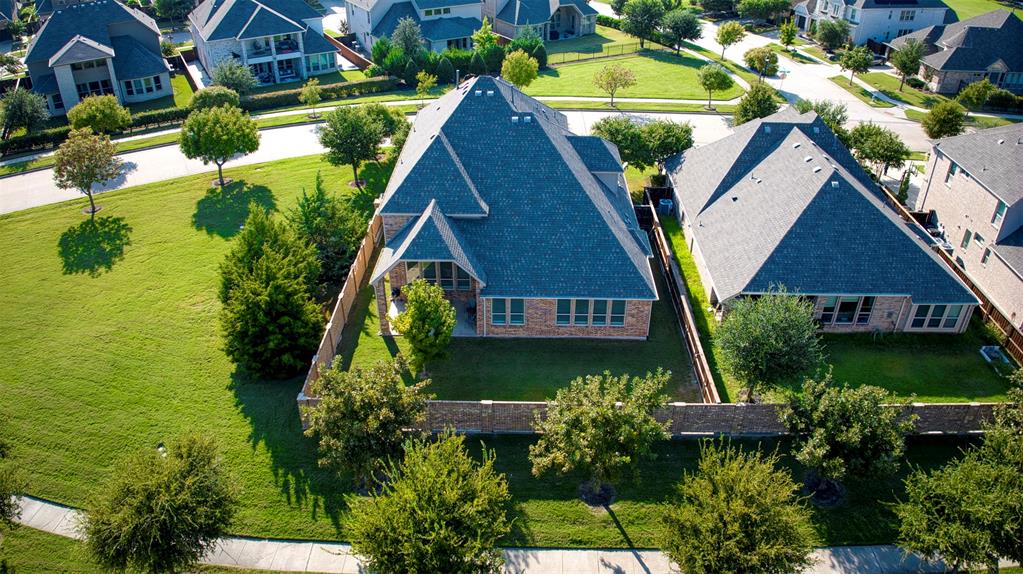7760 Hackamore Street Frisco, TX 75036 - Photo 2 of 40 View from the back of the home showcasing the greenbelt next door.