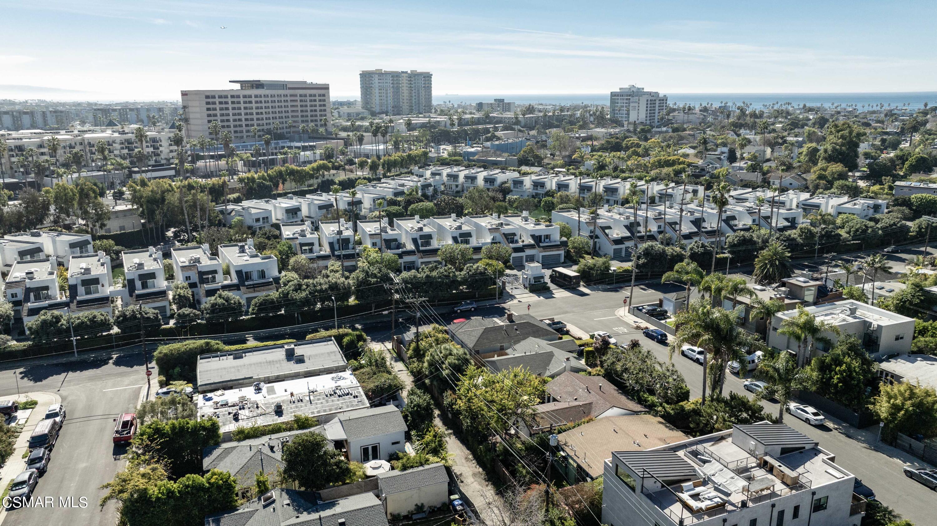 2420 Frey Avenue Venice, CA 90291 - Photo 21 of 24 an aerial view of a city with lots of residential buildings