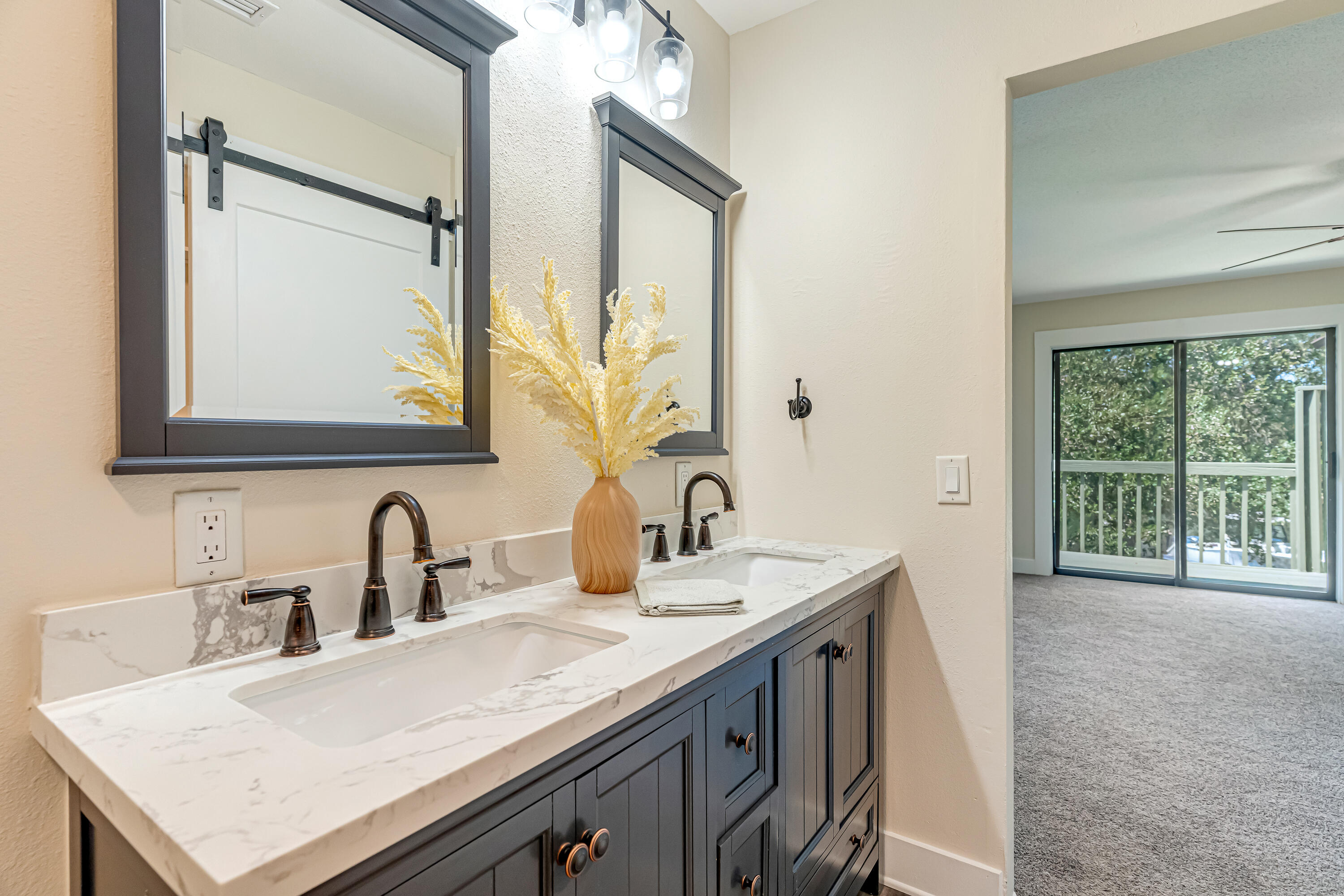 274 Kidd Street Fort Walton Beach, FL 32548 - Photo 35 of 74 a bathroom with a sink and a mirror