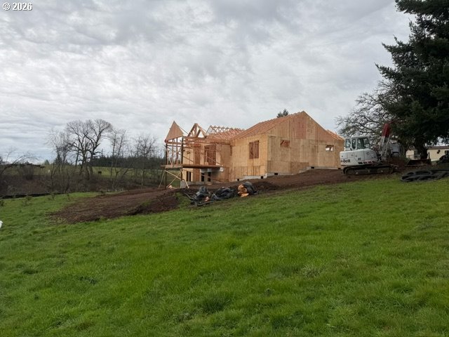 39143 Southeast Gibson Road Washougal, WA 98671 - Photo 19 of 26 a view of a house with a big yard and large trees
