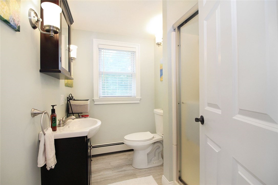 183 Fish Road Tiverton, RI 02878 - Photo 23 of 38 Upstairs bathroom with walk-in shower.