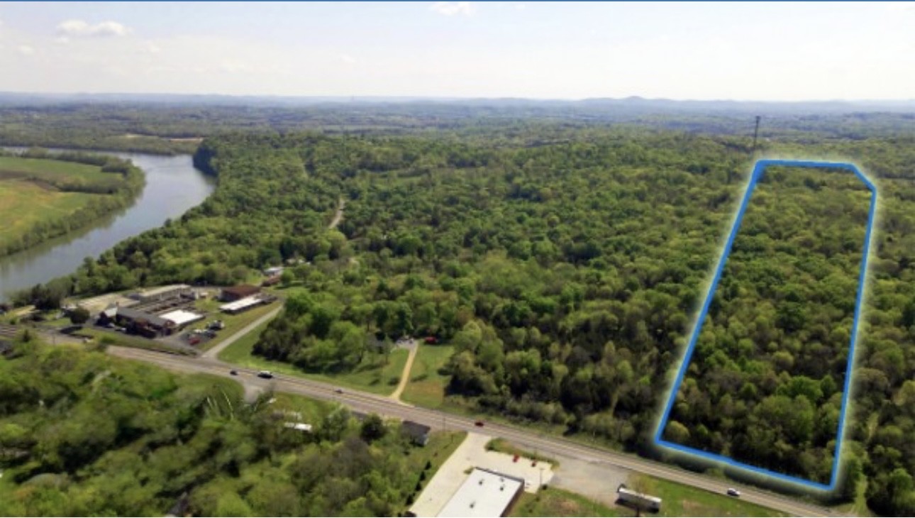 6205 Hunters Point Pike Lebanon, TN 37087 - Photo 6 of 45 an aerial view of residential houses with outdoor space and trees