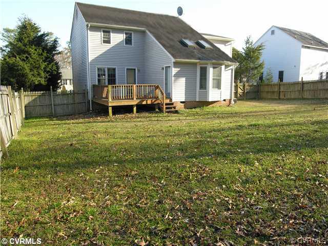 10916 Point Grey Road Henrico, VA 23233 - Photo 8 of 9 Exterior Back