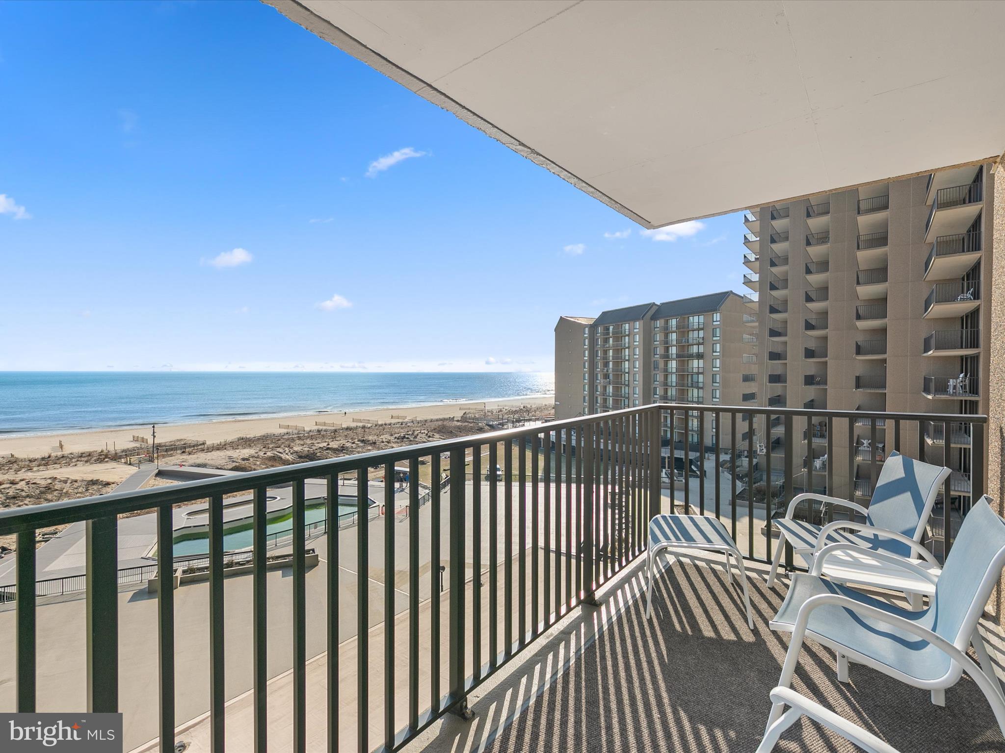 503 North Edgewater House Road, Unit 503N Bethany Beach, DE 19930 - Photo 33 of 51 Enjoy meals on the large oceanfront balcony