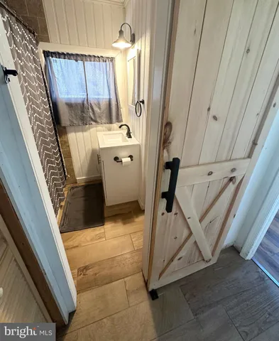 a view of an entryway with staircase