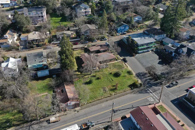 a view of house with ocean view