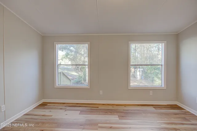 a view of empty room