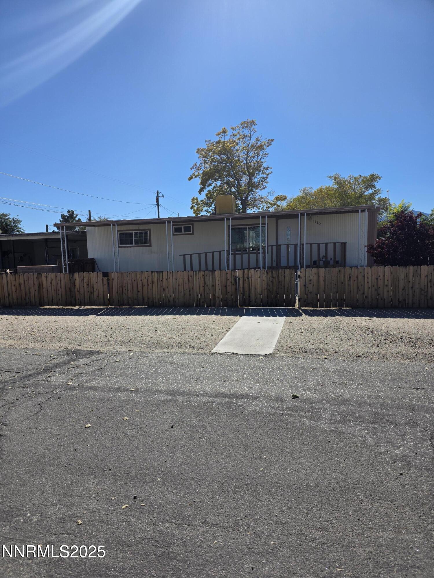 1110 4th Street Hawthorne, NV 89415 - Photo 2 of 27 a view of a fence