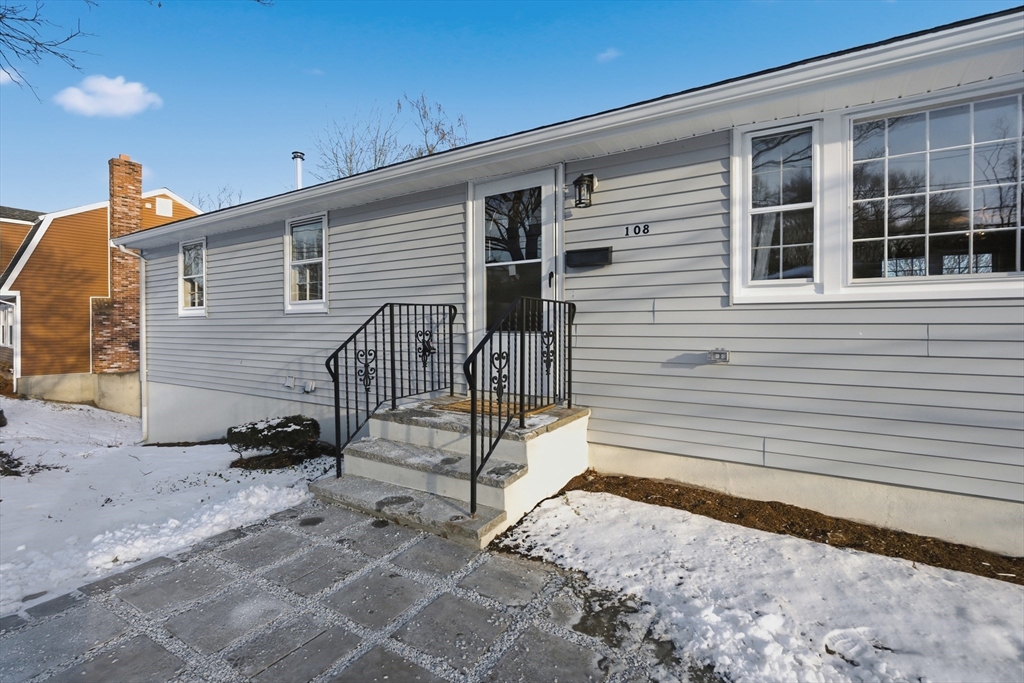 108 Cherry Street Framingham, MA 01701 - Photo 25 of 30 a view of a house with backyard and wooden fence