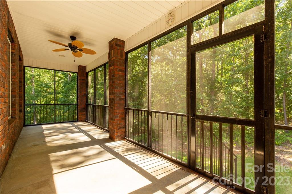 1504 Greyfox Estates Road Lancaster, SC 29720 - Photo 41 of 45 a view of a porch with a floor to ceiling window