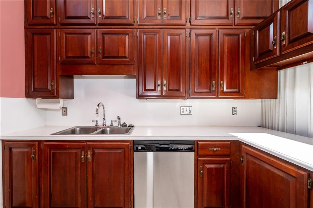 200 Church Avenue Indiana, PA 15701 - Photo 11 of 37 a kitchen with stainless steel appliances granite countertop a refrigerator and cabinets