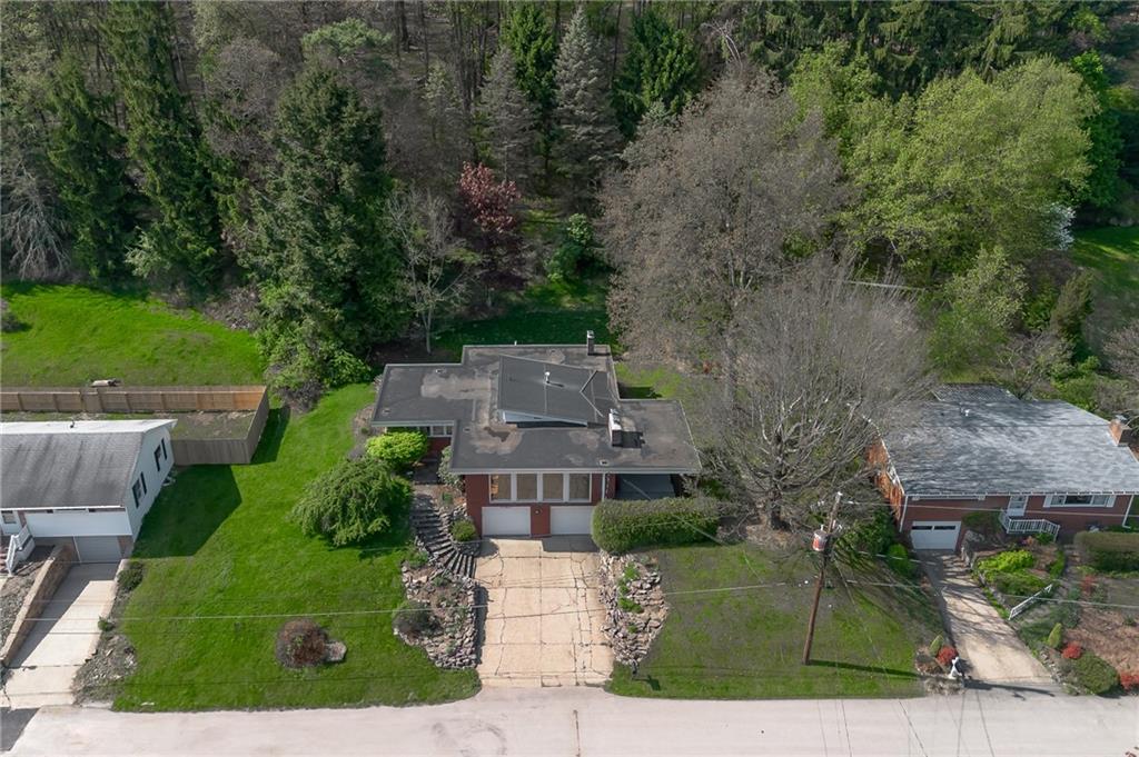 200 Church Avenue Indiana, PA 15701 - Photo 36 of 37 an aerial view of a house with a garden